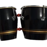 RAM Musical Two set mango wood sell Bongo With Dual Tone (Black)