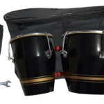 RAM Musical Two set mango wood sell Bongo With Dual Tone (Black)